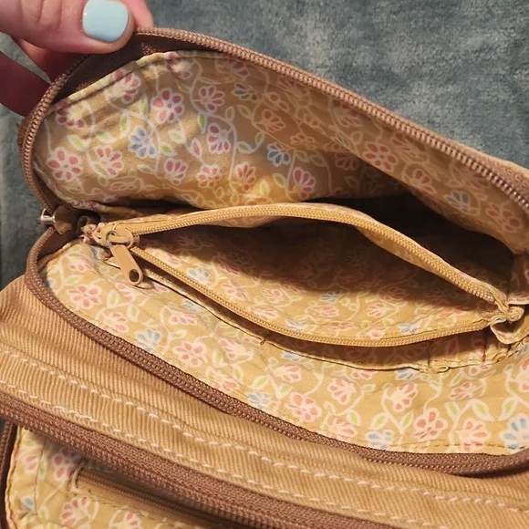 Fossil Canvas Crossbody Bag - Picture 4 of 6